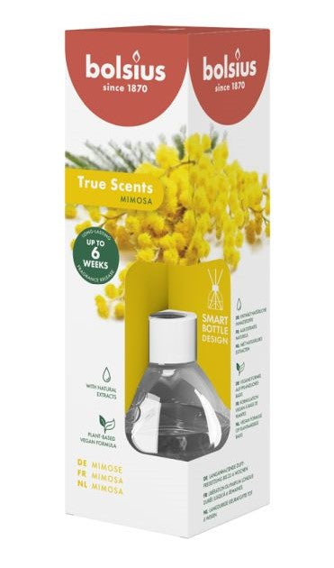 Αρωματιστής Χώρου 60ml Bolsius True Scents - Μιμόζα