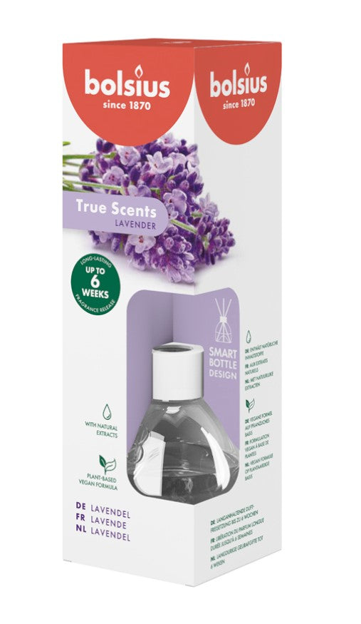 Αρωματιστής Χώρου 60ml Bolsius True Scents - Λεβάντα