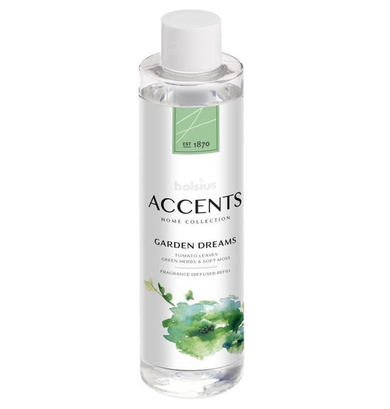 Ανταλλακτικό για Αρωματιστή 200ml Bolsius Accents - Garden Dreams