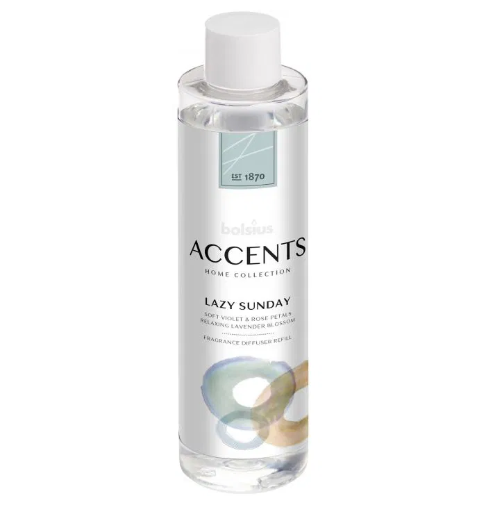 Ανταλλακτικό για Αρωματιστή 200ml Bolsius Accents - Lazy Sunday