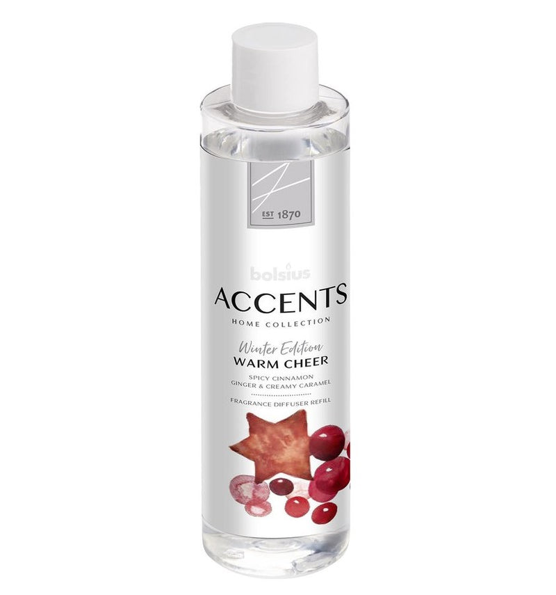 Ανταλλακτικό για Αρωματιστή 200ml Bolsius Accents - Warm Cheer