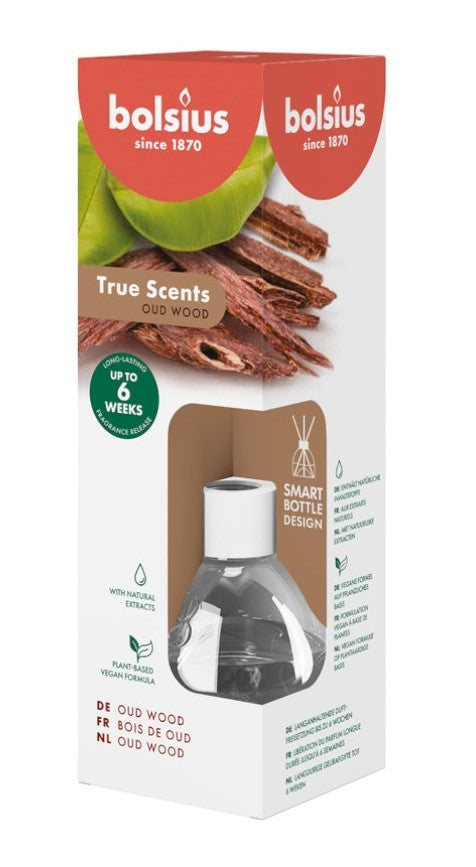 Αρωματιστής Χώρου 60ml Bolsius True Scents - Σανδαλόξυλο