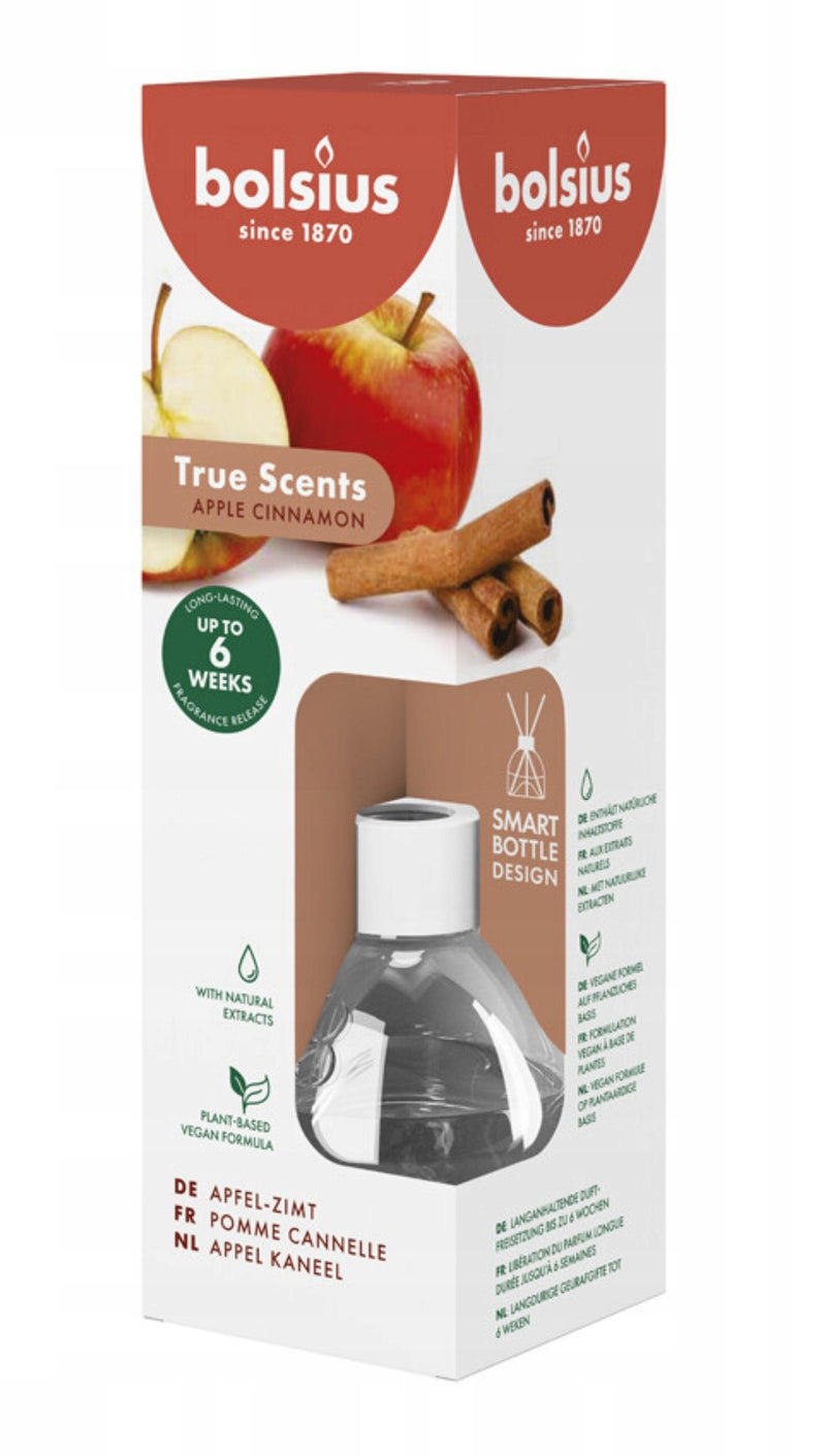 Αρωματιστής Χώρου 60ml Bolsius True Scents - Μήλο Κανέλα