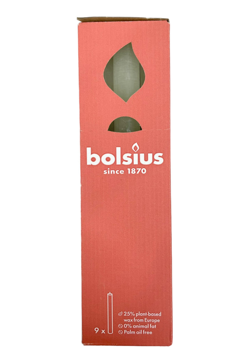 Κοντολάμπαδο - Κερί Κηροπηγίου Roustik 270/23mm Bolsius - Soft Pearl (Κιβώτιο 9τμχ)