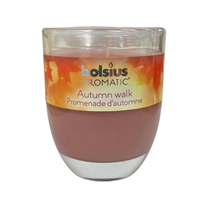 Αρωματικό Κερί Σε Ποτήρι 80/70mm Bolsius (Aromatic) - "Autumn Walk"