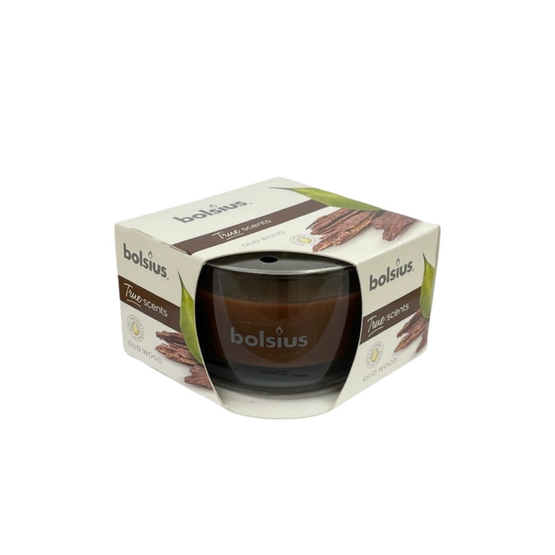 Αρωματικό Κερί Σε Ποτήρι 50/80mm Bolsius True Scents -Σανδαλόξυλο