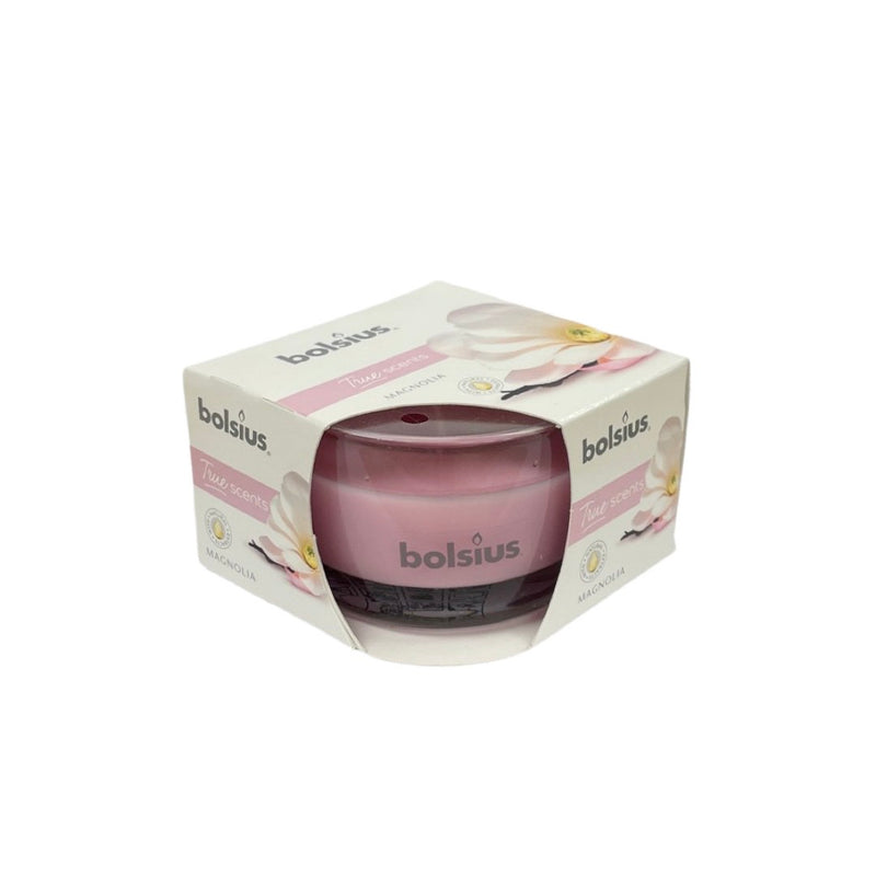 Αρωματικό Κερί Σε Ποτήρι 50/80mm Bolsius True Scents -Μανώλια