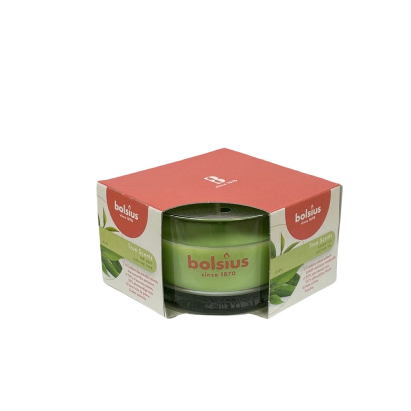 Αρωματικό Κερί Σε Ποτήρι 50/80mm Bolsius True Scents -Green Tea