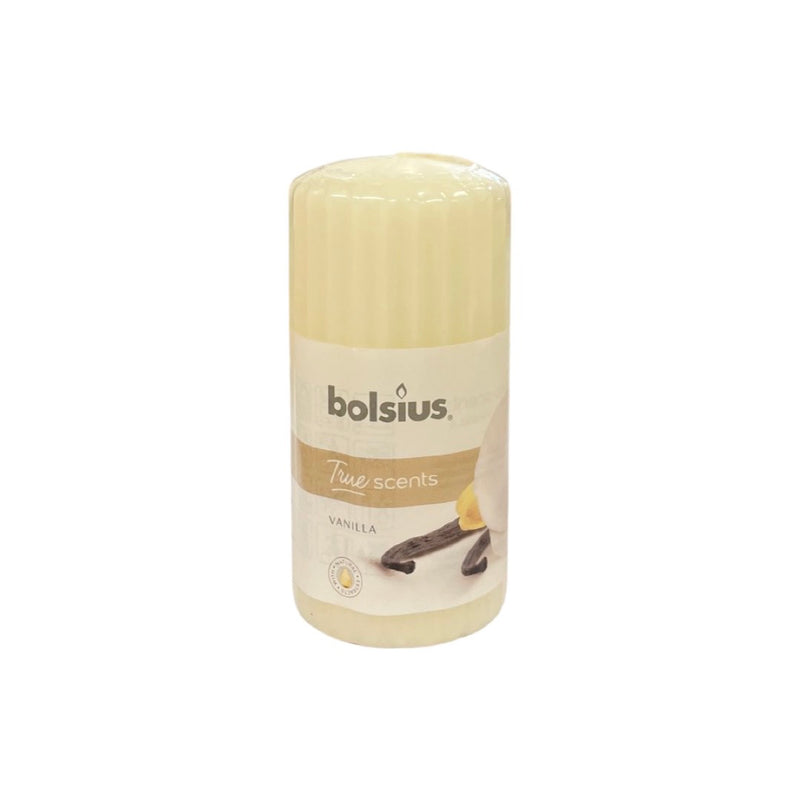 Αρωματικό Κερί Κορμός Bolsius True Scents 120/60mm - Βανίλια