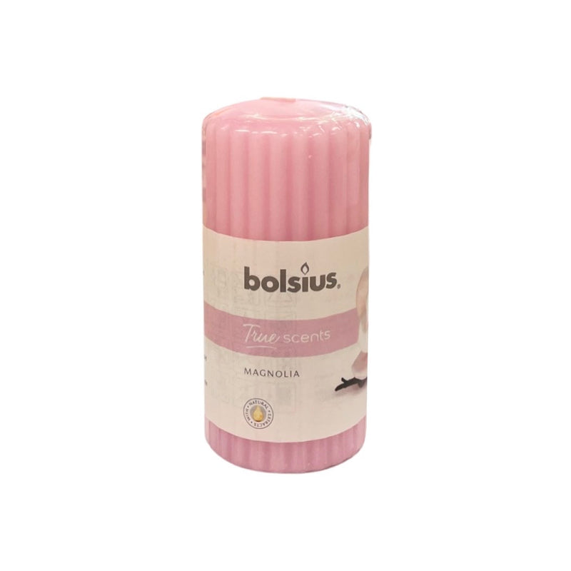 Αρωματικό Κερί Κορμός Bolsius True Scents 120/60mm-Μανώλια