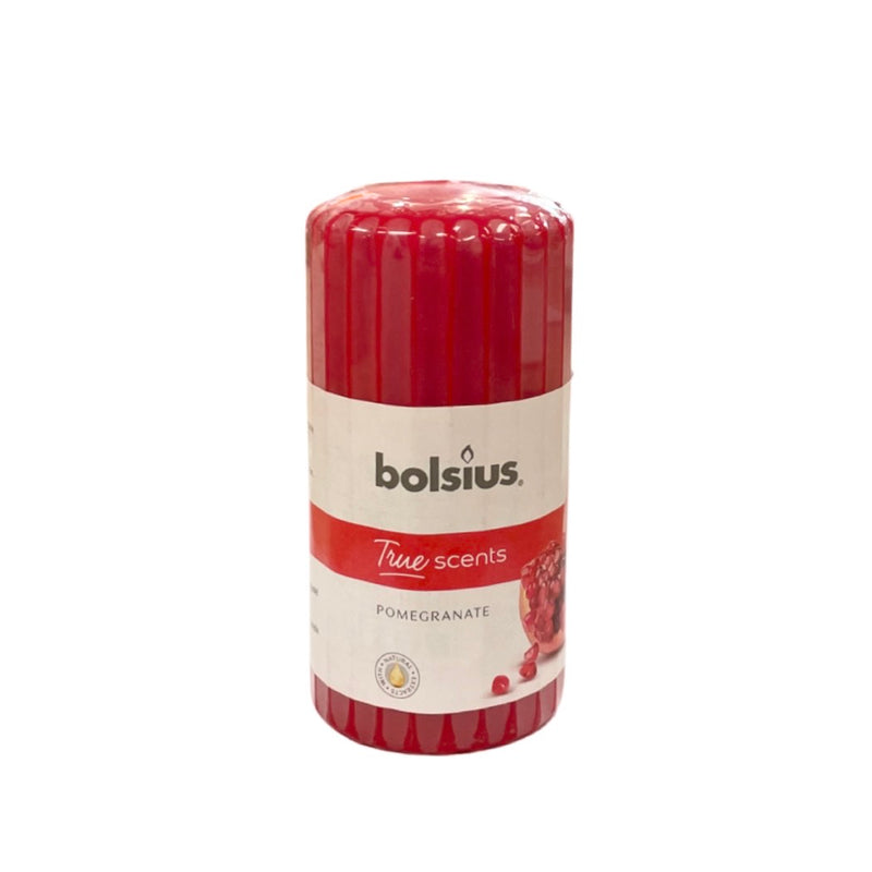 Αρωματικό Κερί Κορμός Bolsius True Scents 120/60mm-Ρόδι