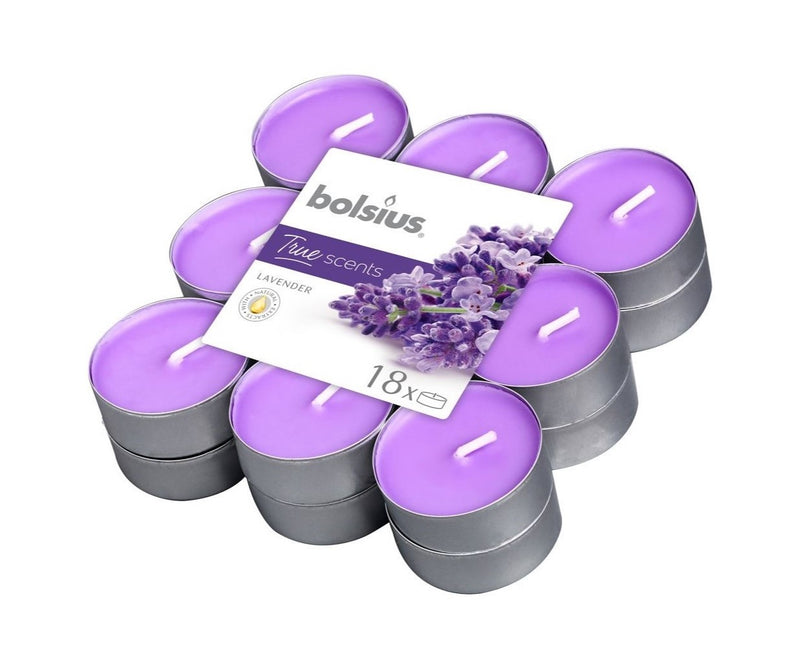 Αρωματικό Ρεσώ 4 Ωρών (Bolsius True Scents) 18άδα - Lavender