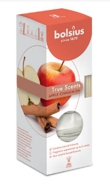 Αρωματιστής Χώρου 45ml Bolsius True Scents - Μήλο Κανελα