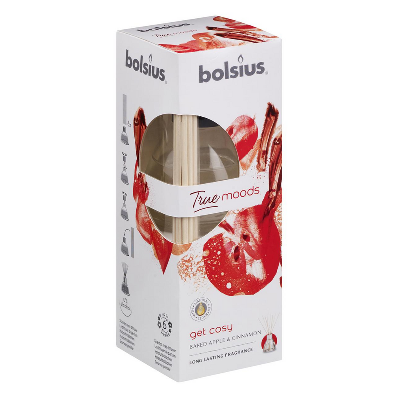 Αρωματιστής Χώρου 45ml Bolsius True Moods - Baked Apple & Cinnamon