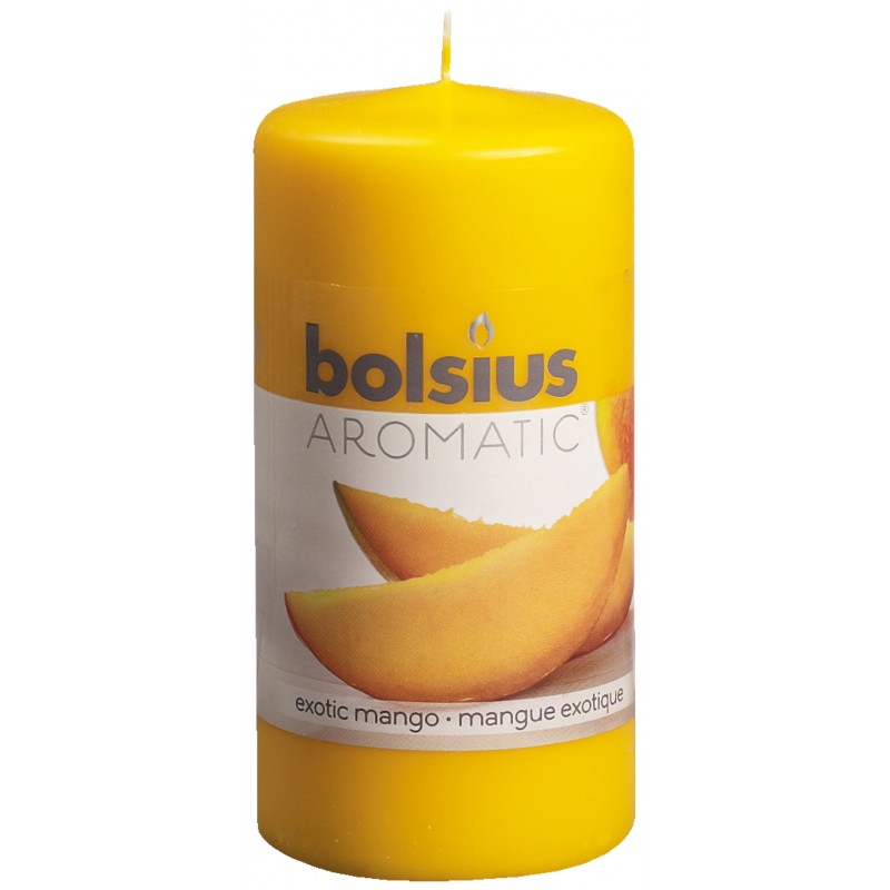 Αρωματικό Κερί Κορμός Bolsius Aromatic 120/60mm - Exotic Mango