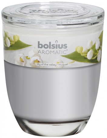 Αρωματικό Κερί Σε Ποτήρι 120/100mm Bolsius (Aromatic) - "Κρίνος του Αγρού"