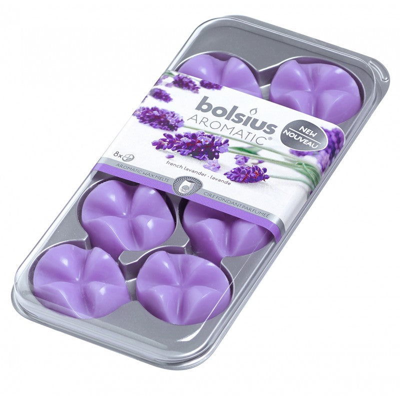 Waxmelts Aromatic Bolsius 8άδα - Lavender