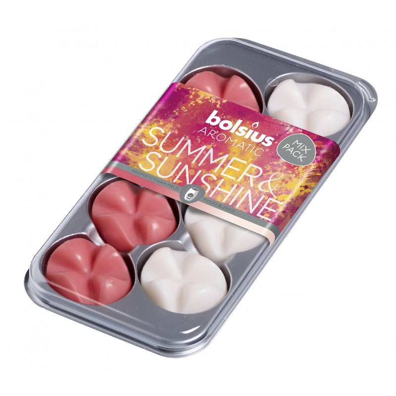 Waxmelts Aromatic Bolsius 8άδα - Summer & Sunshine